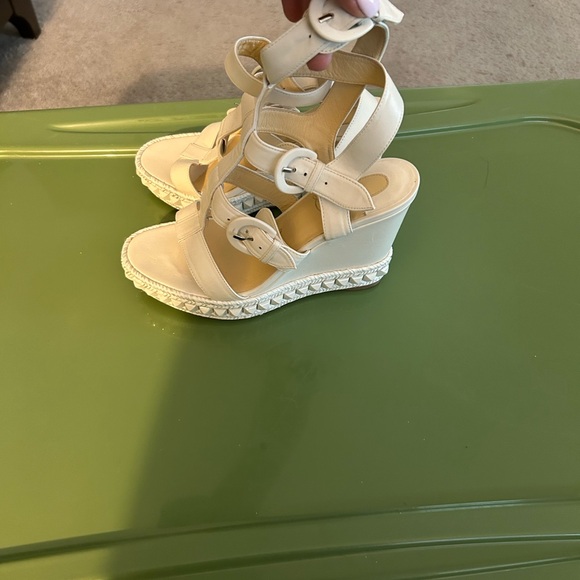 Christian Louboutin Wedge Sandal - Picture 6 of 7